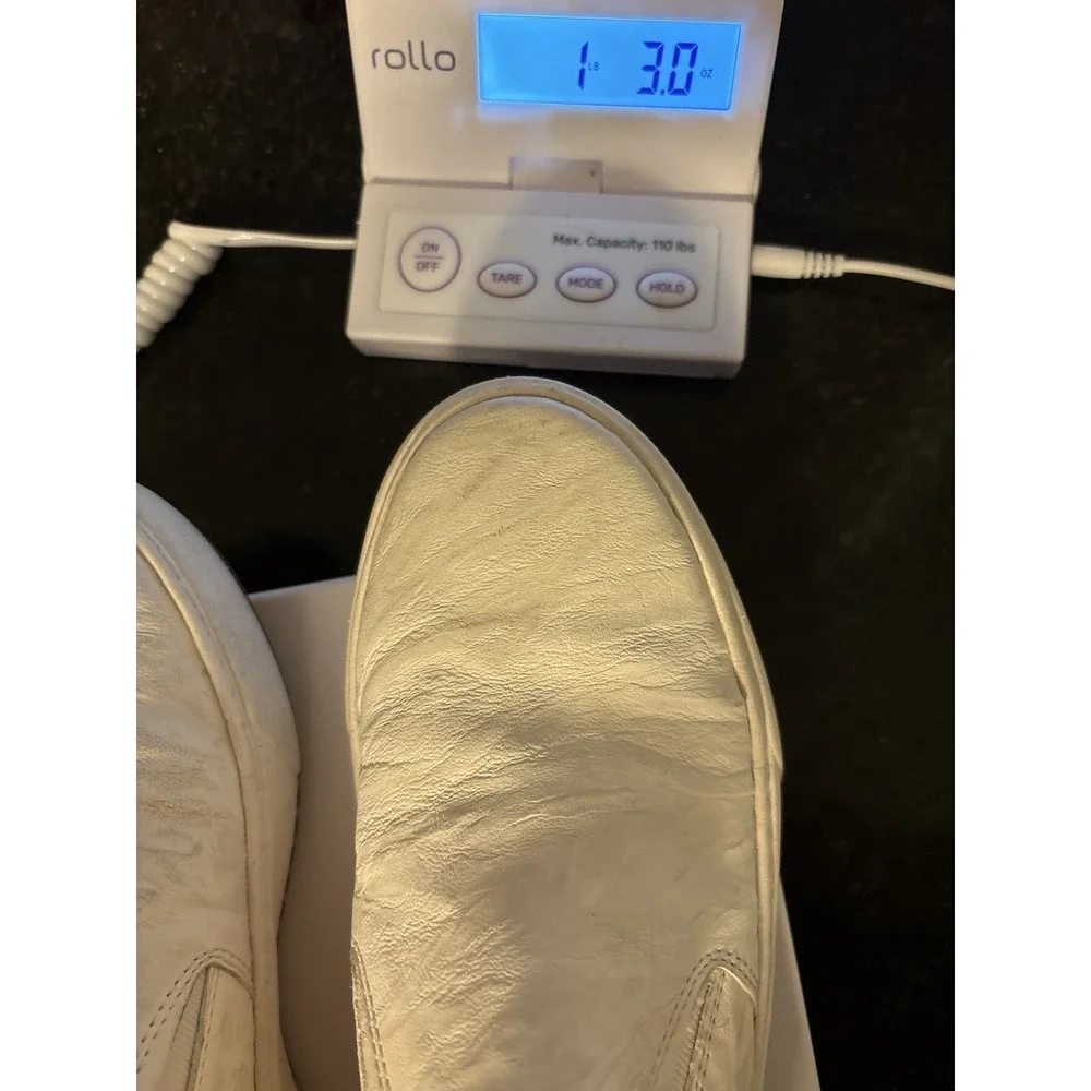 Sofft Women's‎ White Leather Slip-On Loafers Size 8M Comfort Shoes